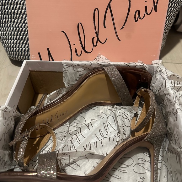 Wild Pair Women’s Glittery Heels - Picture 8 of 9